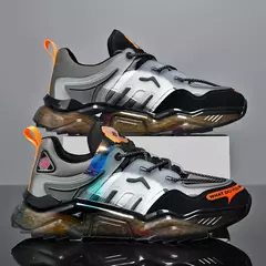 Sapato Masculino Tênis Masculinos, Casuais, de Luxo, Confortáveis, Tênis de Treinamento, Respiráveis, Estilo Mocassim, de Corrida - comprar online