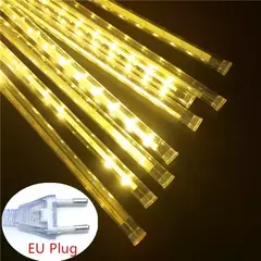 Impermeável LED Meteor Shower Rain Lights, Falling Raindrop, Fairy String Light para o Natal, Holiday Party, Patio Decor, 30 cm, 50cm - comprar online