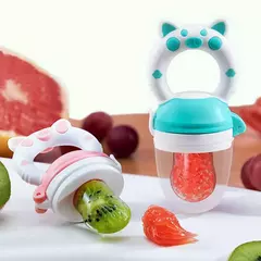 Baby Fruit alimentação mamilo chupeta, 3 em 1, Alimentos frescos, Garrafas de leite, Nibbler aprender, Beber chupeta dentição - loja online