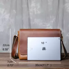 Retro masculino de couro genuíno de um ombro saco de cabeça camada de couro cruz estilo grande capacidade ocasional saco do mensageiro - comprar online