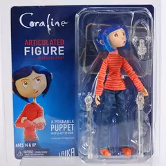 Imagem do Brinquedo modelo de figura de ação NECA CORALINE para estatueta colecionável