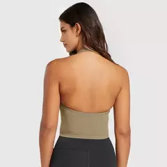 Sutiã de ioga Halter Neck feminino, camisola de alças fitness, anti-flacidez, embelezadora para as costas, alta resistência, esporte, novo, 2024 na internet