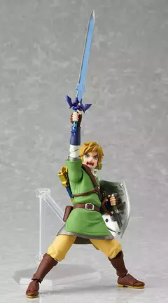 Figura de ação Link de 14 cm Figma 153 The Legend Of Zelda Skyward Espada Acessórios mutáveis Modelo de PVC - loja online