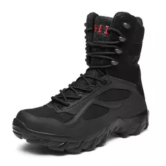 Botas Táticas de Forças Especiais Masculinas, Sapato de Campo Militar, Leve, Exterior, Antiderrapante, Impermeável, Outono
