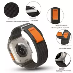 Pulseira de Nylon para Apple Watch, Pulseira Respirável, Ultra 2, 49mm, Série 9, 8, 7, 45mm, 41mm, Esportes para iWatch 6, 5, 4, 3, SE, 44 milímetros, 40 milímetros, 42 milímetros - loja online