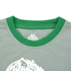 T-Rex infantil com padrão de dinossauro pijama, top e calça de manga comprida, pijama casual confortável, loungewear para menino - loja online