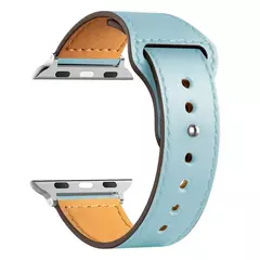 Pulseira de couro para Apple Watch Band, Sport Loop Bracelet, Ultra 2, 49mm, 44mm, 40mm, 38mm, 42mm, iWatch Series 9, 8, 7, 3, 4, 5, 6, SE, 41 milímetros, 45 milímetros na internet