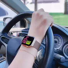 Milanese Loop para Apple Watch Band, pride Bracelet, iWatch Series 9, 8, 7, 6, SE, 5, 4, 3, Ultra 2, 49mm, 44mm, 45mm, 40 milímetros, 41 milímetros, 38 42 milímetros - Wolf Magazine
