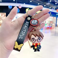 Harried potter chaveiros hermione ron voldemort boneca chaveiro filme periféricos bonito chaves do carro chaveiro brinquedos para casais crianças - comprar online