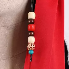 Imagem do Adulto masculino caribe pirata chapéu peruca halloween palco desempenho pirata capitão traje peruca acessórios de festa jack sparrow peruca
