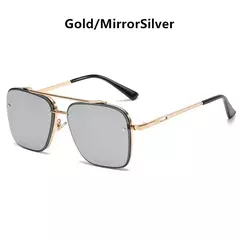 Óculos de sol piloto quadrado masculino e feminino Flight Seven Rock, estilo Mach 6, gradiente, design de luxo, moda, 2022 - loja online