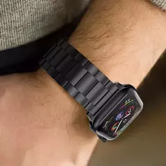 Pulseira de Aço, iWatch Series 7, 8, 9, SE, 4, 5, 6, Ultra 2, 49mm, 40mm, 41mm, Correia para Apple Watch Band, Pulseira de Relógio, 42 milímetros, 44 milímetros, 45 milímetros - Wolf Magazine