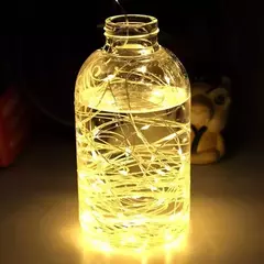 USB Bateria Operado LED String Light, Fio De Cobre, Guirlanda, Fada Iluminação Cordas, Natal, Festa De Casamento, Decoração Lâmpadas, 100-2m