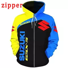 Capuz esportivo masculino impresso em 3D, com zíper, top grande, casual, moda, moda de corrida, rua, 2024 - comprar online
