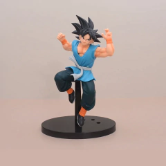 Anime dragon ball super saiyan postura agachada deus branco besta postura em pé wu fã wukong beijita modelo estatueta - comprar online