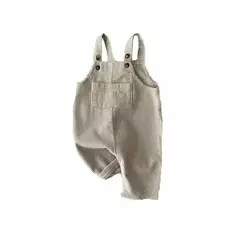 Imagem do Romper Suspender de veludo infantil, macacão monocromático para bebês meninos e meninas, roupas infantis, outono e inverno