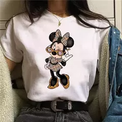 Camisetas estampadas Disney Mickey Femininas, Anos 90, Y2k, Minnie Mouse, Streetwear, Roupa Feminina, Camiseta Kawaii, Moda - comprar online