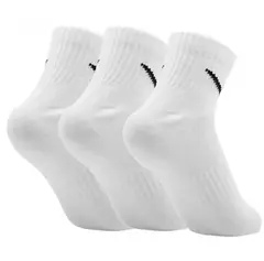 Imagem do Nike-meias esportivas unissex leves, meias leves diárias, meias masculinas e femininas para treinamento atlético, S, M, L, XL, SX7676, 3 pares