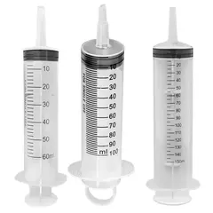 Seringa de Medição para Alimentação Animal, Enchimento de cola, Seringa Plástica, Nutriente Estéril sem Agulha, Rega, 20-150ml - Wolf Magazine