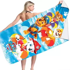 Anime Paw Patrol Toalha De Praia Cartoon Chase Toalhas De Verão Banheiro Toalha De Banho Natação Toalhas De Natal Viagem Toalha De Praia Secagem Rápida - loja online