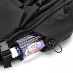 Mochila Masculina Impermeável para Laptop, Bolsa de Viagem de Alta Capacidade, Mochilas Escolares Masculinas, Alta Qualidade, Moda Luxo, 15.6