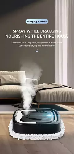 Imagem do Robô Inteligente Máquina De Limpeza, Sucção Varrendo, Esfregando, Eletrodoméstico, Robôs De Cozinha, Limpeza Por Umidificação USB, Novo, 2022