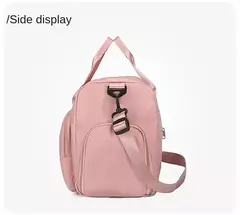 Imagem do Weekender Overnight Duffle Bags com compartimento de sapato para mulheres, Carry On Travel Bag, Saco de ginástica de grande capacidade