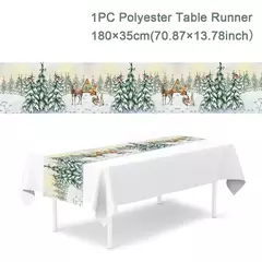 Pano De Mesa De Natal, Toalha De Mesa, Decoração De Casa, Ornamento De Natal, Presente De Ano Novo, Feliz Natal, 2025, 2025 - comprar online