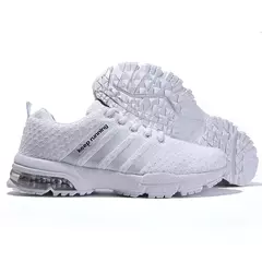 Tênis de corrida antiderrapante respirável unissex, tênis leves, caminhada, corrida, academia, mulheres, homens, esportes, casual, mocassins, unissex, moda