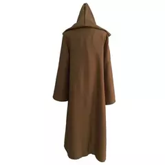 Star wars cosplay traje cavaleiro jedi anakin skywalker cosplaymanto com capuz roupas terno trajes de festa de halloween para homens