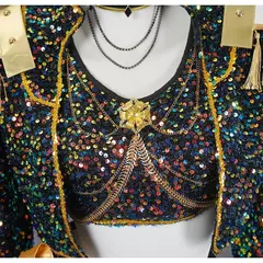 Crianças meninas kpop caçadores de demônios rumi zoey mira cosplay fantasia traje disfarce para criança roleplay outfits halloween carnaval terno - loja online