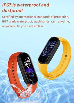 Imagem do Relógio inteligente digital para homens e mulheres, bluetooth, rastreador de fitness, esporte, freqüência cardíaca, pressão arterial, android, ios, novo