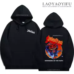 Moletom unissex Hard Rock Punk Metal Band, moletom Judas Priest Painkiller, masculino e feminino, manga comprida, Hot Compress, moda - Wolf Magazine