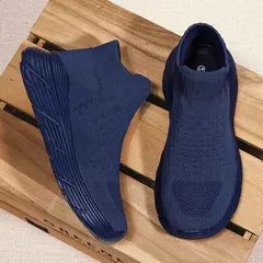 Tênis Leve Respirável Masculino, Corrida, Caminhada, Tênis de Meia, Esporte, Casual, Moda - comprar online
