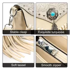 Celela design original bolsa de ombro para as mulheres couro do plutônio luxo embreagem designer bolsas ocidental bolsa franja saco do mensageiro na internet
