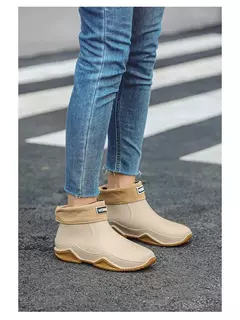 Botas de chuva antiderrapante impermeáveis para homens, sapatos de tornozelo alto para casal, caminhadas, pesca, água, chef, trabalho, ao ar livre, moda, novo - comprar online