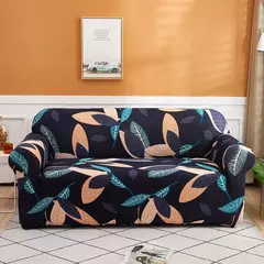 Tampa colorida elástica do sofá para a sala de estar, tudo incluído, poeira-prova, antiderrapagem, tampa universal do sofá, tampas do sofá, 1, 2, 3, 4 Seater - Wolf Magazine