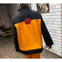 Imagem do Naruto anime cosplay trajes conjunto para crianças adulto uzumaki naruto halloween carnaval festa trajes realizando roupas terno