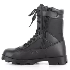 Ankle Boots de couro para homens, Sapatos de caminhada ao ar livre, Desert Combat Boots, Sapatos de segurança do trabalho