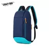 Mochila esportiva leve pequena, ao ar livre, homens