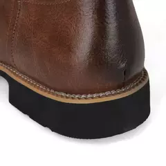 Botas de cowboy ocidentais artesanais para homens, botas bordadas de dedo apontado na panturrilha, botas de equitação novas na internet