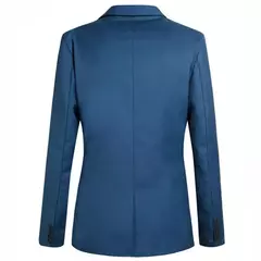 Jaqueta monocromática masculina, bolsos com aba, blazer, clássico, casual, casaco de negócios, botão único, lapela - Wolf Magazine