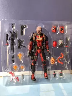 Neca deadpool edição de luxo anime figura x-men vingadores figura de ação halloween pvc coleção ornamentos presente crianças brinquedos na internet