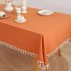 Toalha De Mesa De Mesa De Café De Algodão Retangular, Cobertura De Mesa Branca, Sala De Estar, Decoração De Casa, Pano, Casamento, Decoração De Natal - loja online