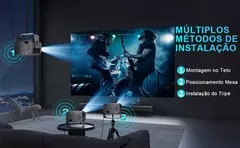 Salange-P28B Suporte 4K Projetor, Android 11, WiFi 6, BT5.0, Smart TV, 720P, Cinema, Filme ao ar livre, Foco Eletrônico, Excelente Som - Wolf Magazine