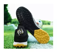 Imagem do Sapatilhas de futebol antiderrapantes unissex, bota de futebol profissional, sapatilha leve confortável, ao ar livre, campo, profissional, original, TF, FG, homens, campo, original