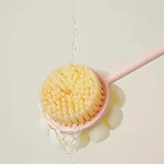 Dois Lados Chuveiro Corpo Silicone Escova, Punho Longo, Banho Wash, Massagem De Banho, Esfoliante De Volta Do Corpo, Suprimentos De Banho - Wolf Magazine