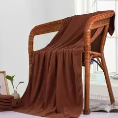 Toalha de banho de microfibra macia, grandes toalhas de praia respiráveis, secagem rápida, conforto absorvente, 70x140, 1pc - Wolf Magazine