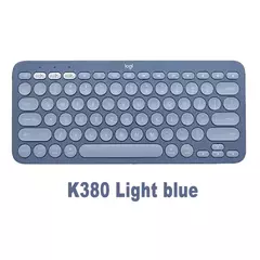 Logitech-k380 teclado bluetooth sem fio multi-dispositivo, ultra-fino, para windows, mac, chrome, ios, android
