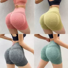 Shorts de ioga sem costura Spandex para mulheres, sexy booty push up shorts, leggings de cintura alta para mulheres, shorts de ginástica para correr, ciclismo, fitness - Wolf Magazine